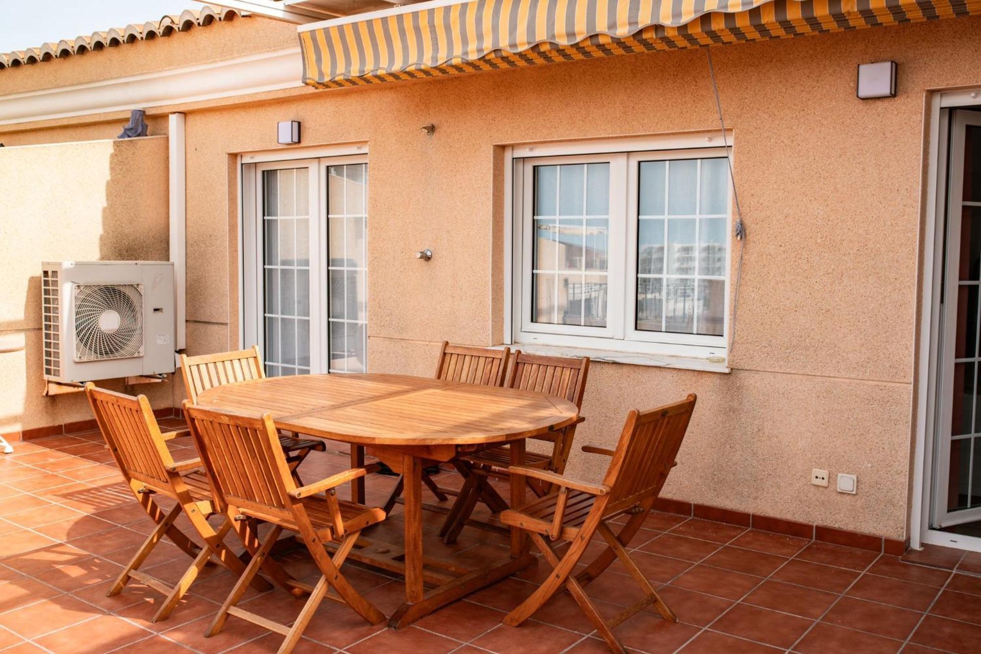 Perla De Mar - Atico Con Amplia Terraza 40M2, Piscina Y Parking En Playa Canet Canet d'En Berenguer Buitenkant foto